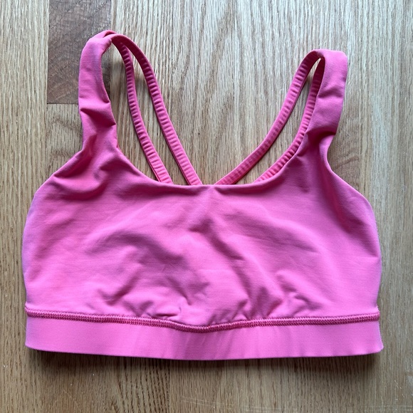 lululemon athletica Other - Lululemon energy bra, pink, size 4, VGUC